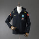 Veste Brésil Noire, coupe-vent Brasil à capuche | Maison Tribune